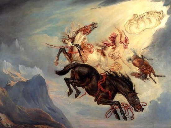 Легенда о Фаэтоне и колеснице Гелиоса